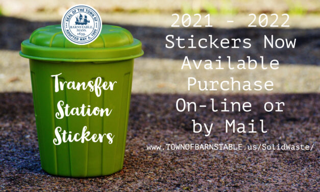 Transfer Station Stickers Now Available On-line or by Mail