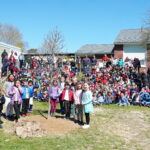 Celebrating Arbor Day at Barnstable West Barnstable Elementary School