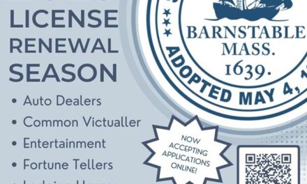 2023 Town of Barnstable License Renewal Season has Begun