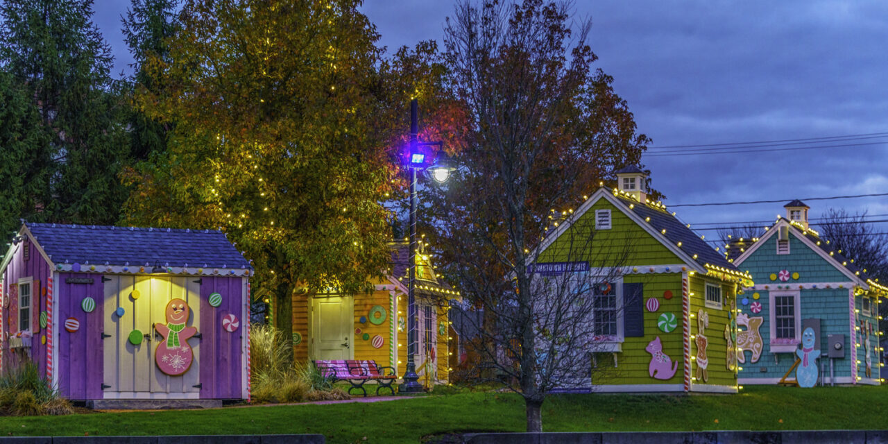 TWO DAY FREE HOLIDAY EVENT AT “Gingerbread Lane’ at the Harbor Overlook