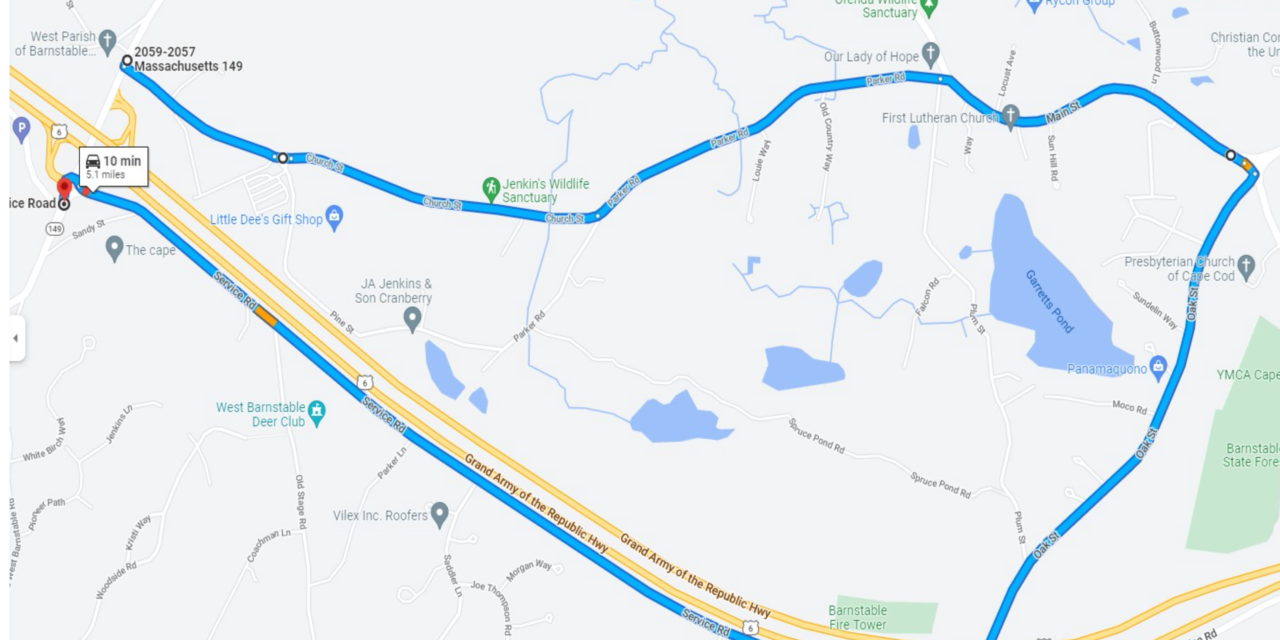 ⃩Barnstable – Route 149 over Route 6 Bridge Barrier Replacement
