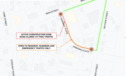 Temporary Road Closure on Parkway Place, Hyannis