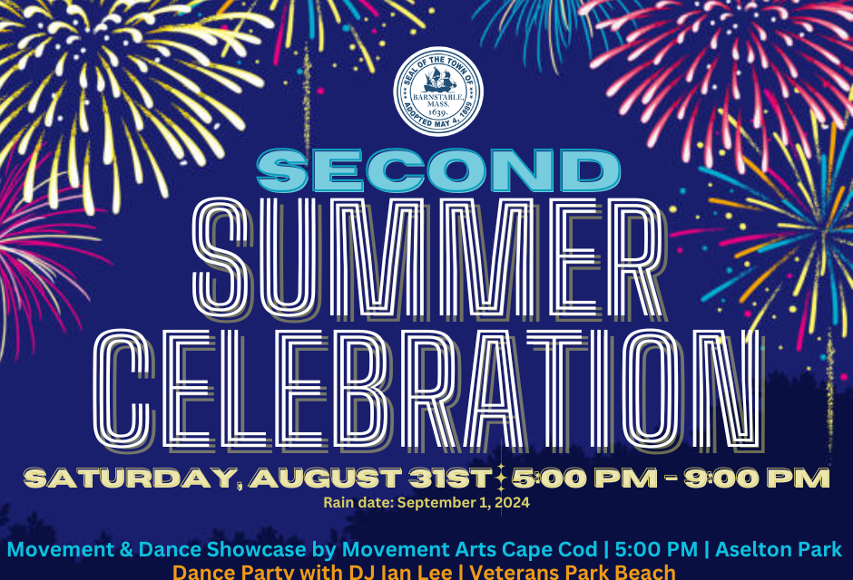 2024 Second Summer Celebration – Saturday, August 31, 2024