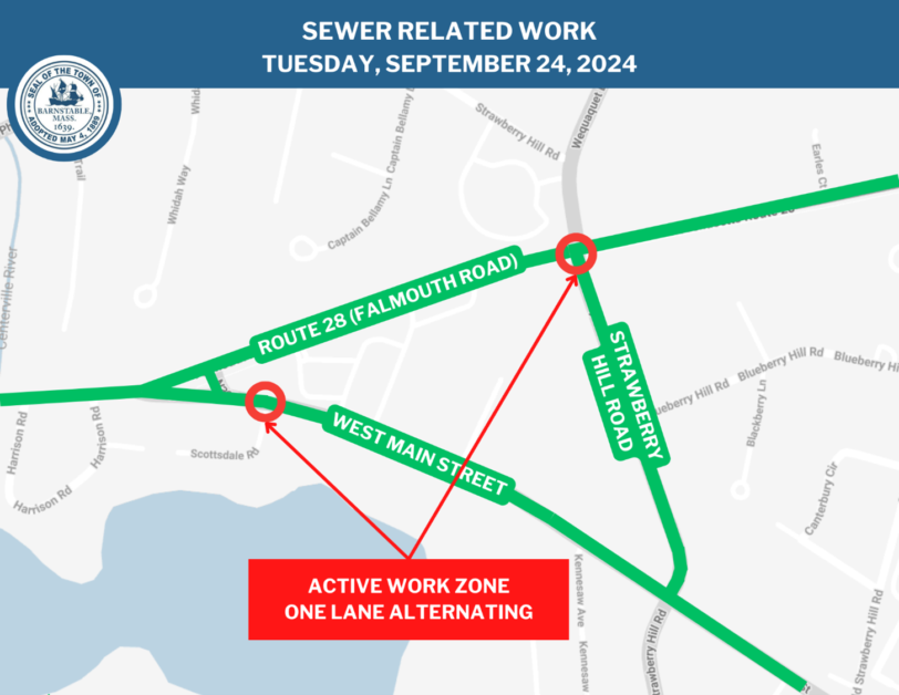 Sewer Related Work on West Main Street and Falmouth Road, Centerville