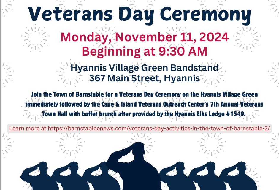 Veterans Day Activities in the Town of Barnstable