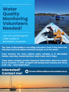 Estuary Volunteers - 2025 Water Quality Monitors Needed