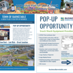 2025 Snack Shack Pop-Up Location  at Hyannis Harbor Overlook Applications Available